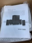 Harman/Kardon Hkts 9/16 Home Theather Speaker System (Missing Subwoofer)