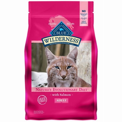 Wilderness Katzentrockenfutter, Lachs, 5 Pfund - 800285