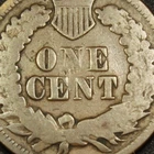 1872 Indian Head Cent Shallow "N" Semi-Key Date FS-901 Good Free Shipping