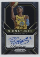2021 Panini Prizm WNBA Signatures Diamond DeShields #SG-DDS Auto 1dl2