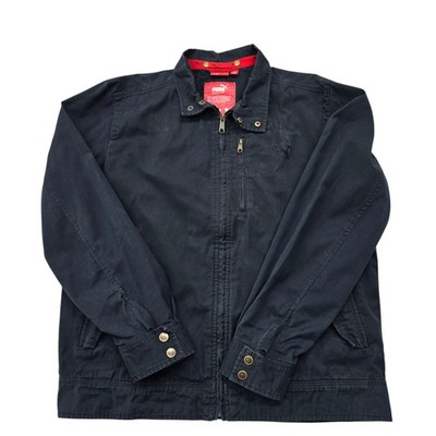 Puma Bomberjacke Herren schwarz Größe L Relaxed Fit