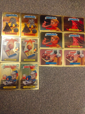 Topps Garbage Pail Kids Gold Karten aus der Sammlung 2004 33 gemischte Karten, MINT