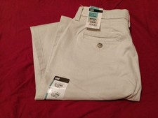 Lee Women's Beige Pants Plain Front ,Straight Leg, Stretch Size 10 L NWT 2006