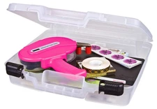 ArtBin 15 Inch Quick View Storage Box for Crafts Organizer Clear Carrying Case