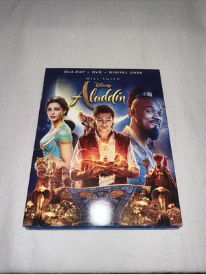 #ad Disney Aladdin Blu ray 2019 Live Action Sealed NIP $2.99