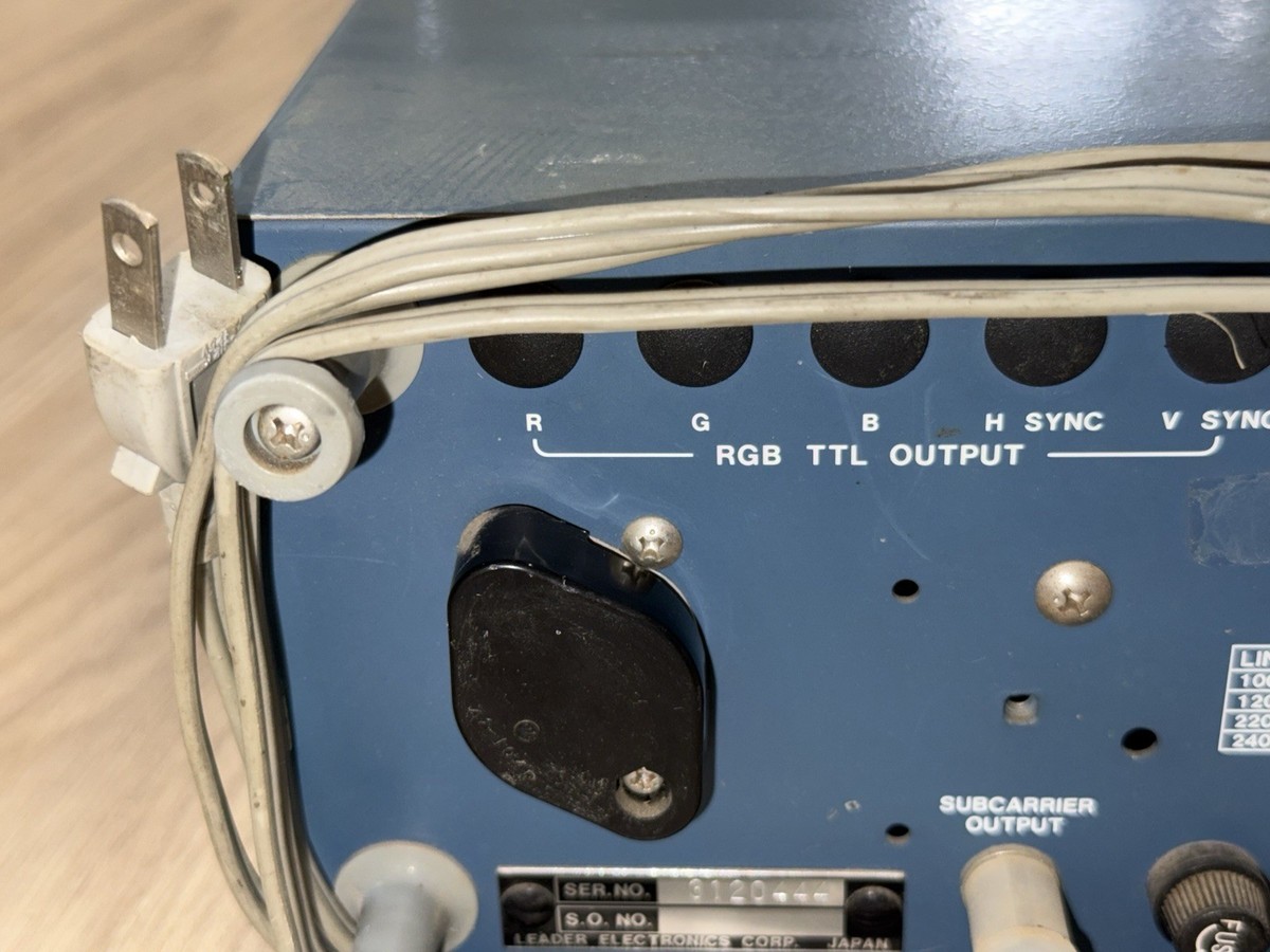 Leader LCG-396 NTSC Pattern Video Signal Generator (untested as is
