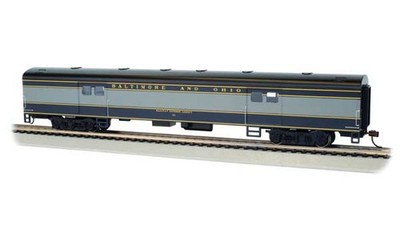 Bachmann 14410 H0 Maßstab 72' Glatte Seiten Gepäckwagen Baltimore & Ohio