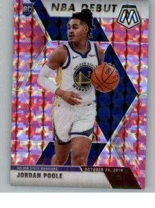 2019-20 Panini Mosaic Mosaic Pink Camo #261 Jordan Poole (ref 143769)