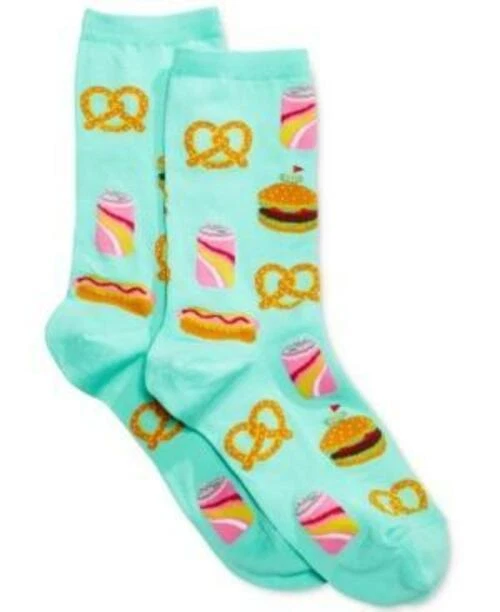 Hot Sox ESF15071 Originales Moda Novedad Calcetines Comida Callejera Como Nuevo Talla 4-10 Foto 2 de 2