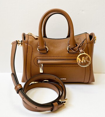 MICHAEL KORS CARINE EXTRA SMALL XS TOP ZIP SATCHEL SHOULDER