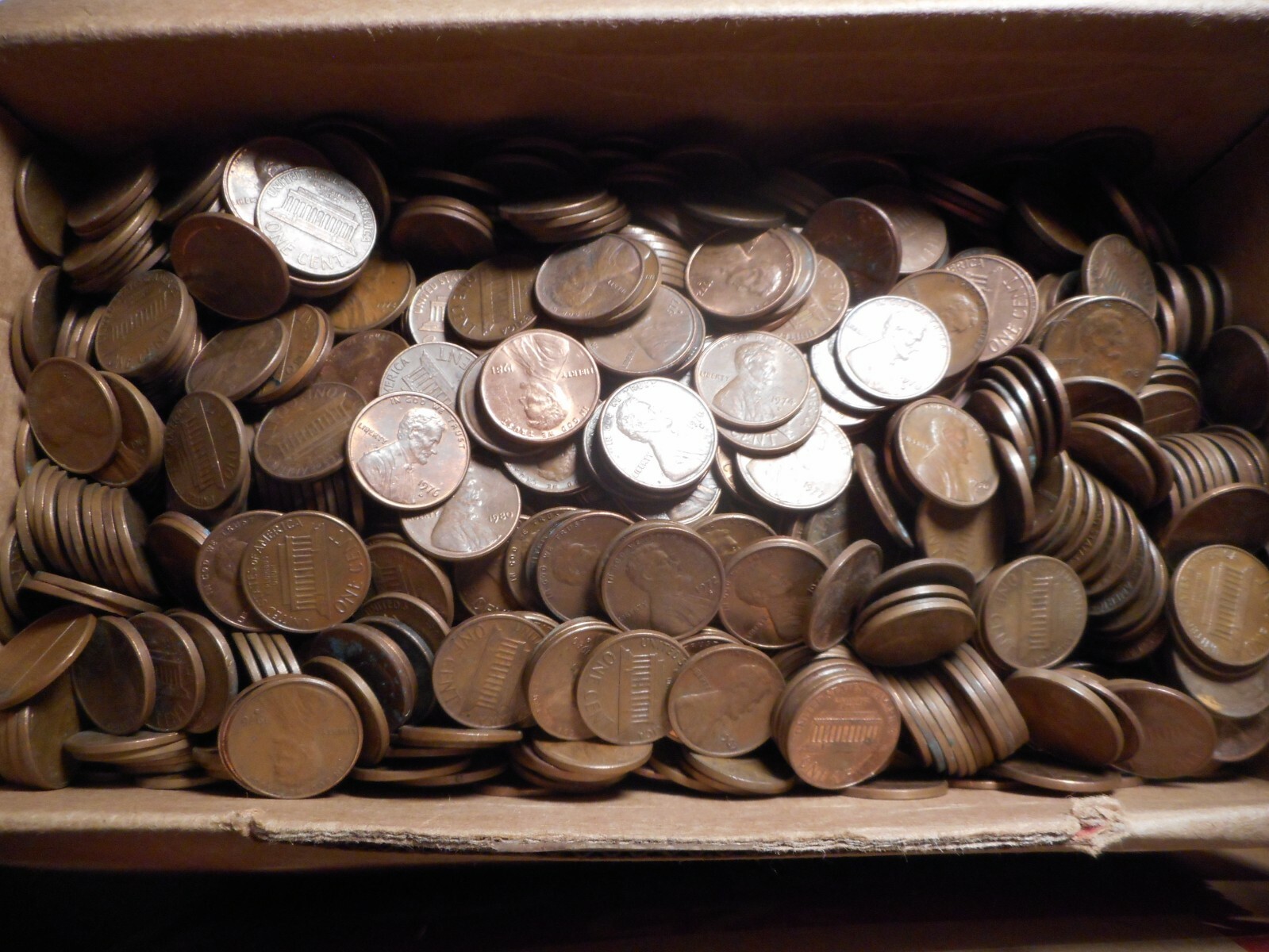 Copper Pennies Boxes of 5000 eBay
