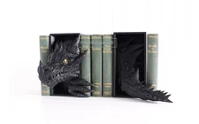 Dragon Book Nook, Dragon Tail, Bookshelf Decor, 3D Print, Bookish