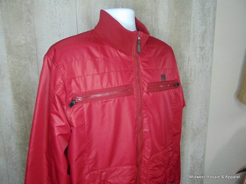 DC Shoes Red Lightweight Full Zip Jacket Size Large Excellent Condition - Picture 7 of 12