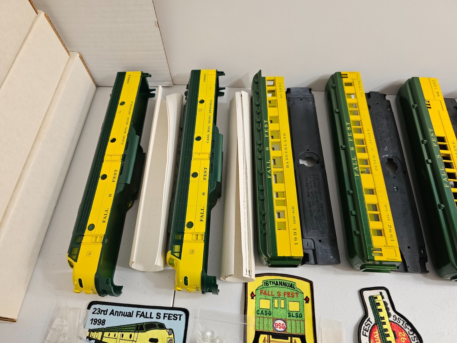 Badgerland SGaugers American Flyer SFest Passenger Train from 1991