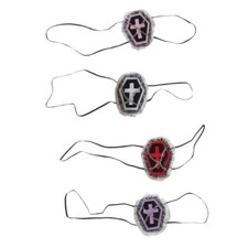 Harajuku Cross Single Eye Mask Blindfold Cross Eye Patches Cosplay Accessories