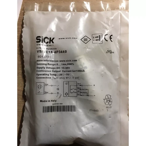 Brand NEW SICK VS/VE18-4P3440 VS/VE184P3440 - Picture 1 of 1