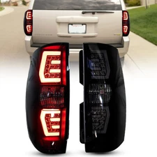 For 2007-2014 Chevy Suburban Tahoe LED Sequential Signal Light Tube Tail Lights
