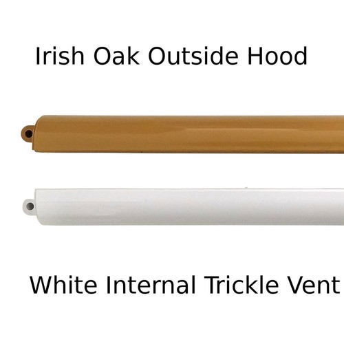 Dual Colour Window Trickle Vent Ventilation Condensation air upvc double glazing - Picture 10 of 10