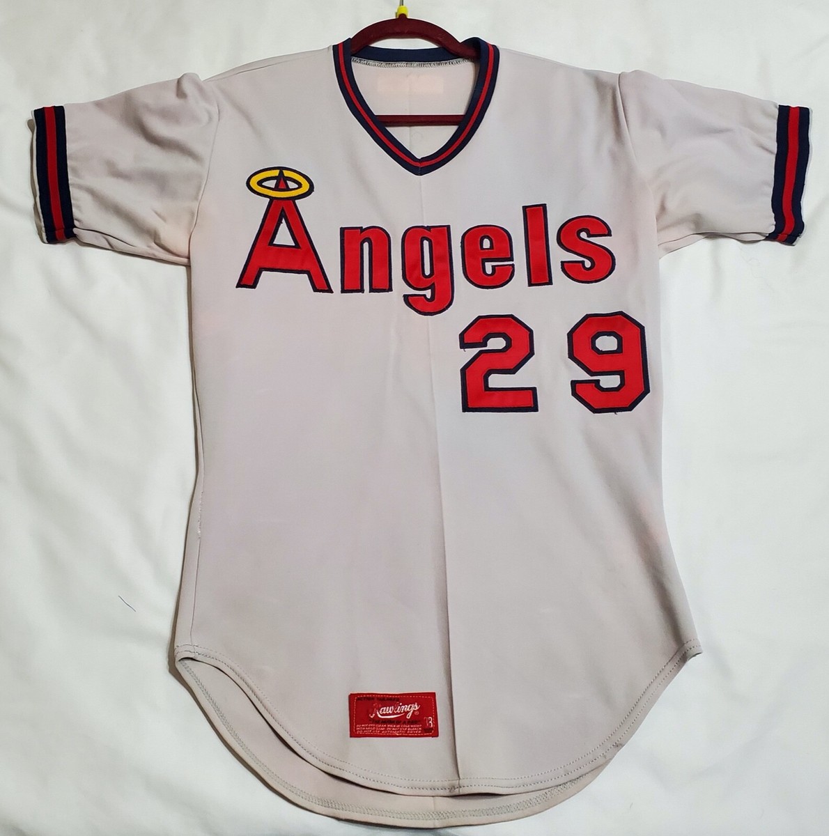 RAWLINGS AUTHENTIC 38 MEDIUM, CALIFORNIA ANGELS ROD CAREW 70'S