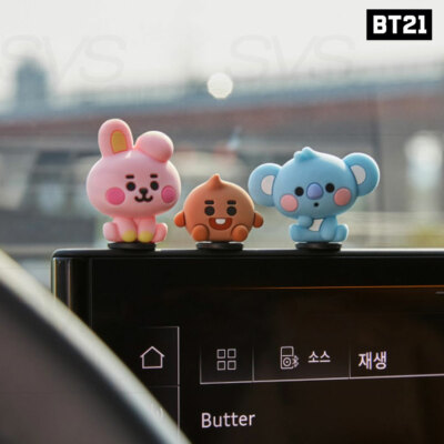 BTS BT21 Official Authentic Goods Car Figure Baby Ver + Tracking
