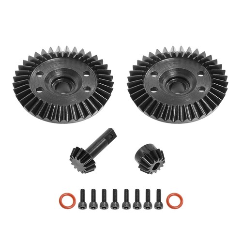 Steel Differential gear 37T/13T Gear Set For 1/10 Traxxas Slash 4X4 VXL XO-1 RC - Picture 3 of 15