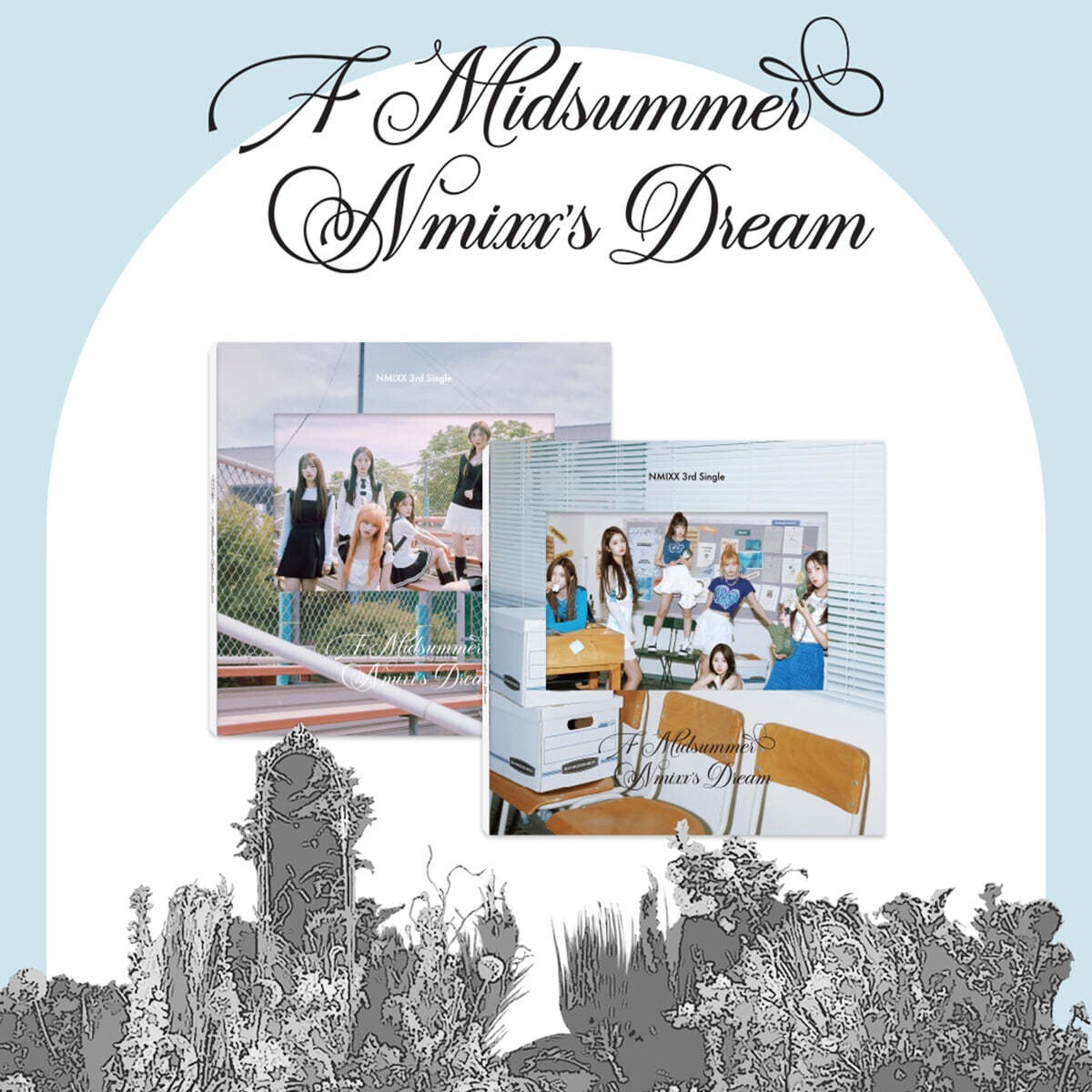 NMIXX 3rd Single Album A Midsummer NMIXX's Dream NSWER B Ver CD+