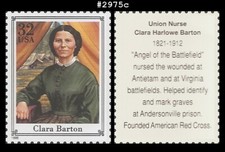 USA3 #2975c MNH Civil War - Clara Barton