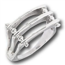 Stainless Steel 3 Band Ring - Free Gift Packaging