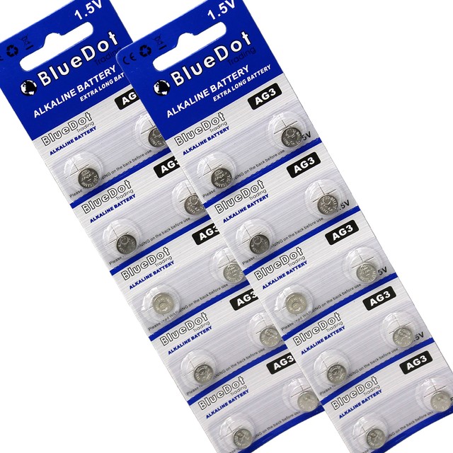 NEW (20X) AG3 LR41 392 L736 G3 G3A V3GA V36A GP192 Button Cell Battery