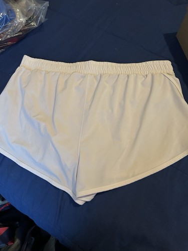 All In Motion Women's Lined Running Athletic Shorts White Print Size Large - Bild 9 von 10
