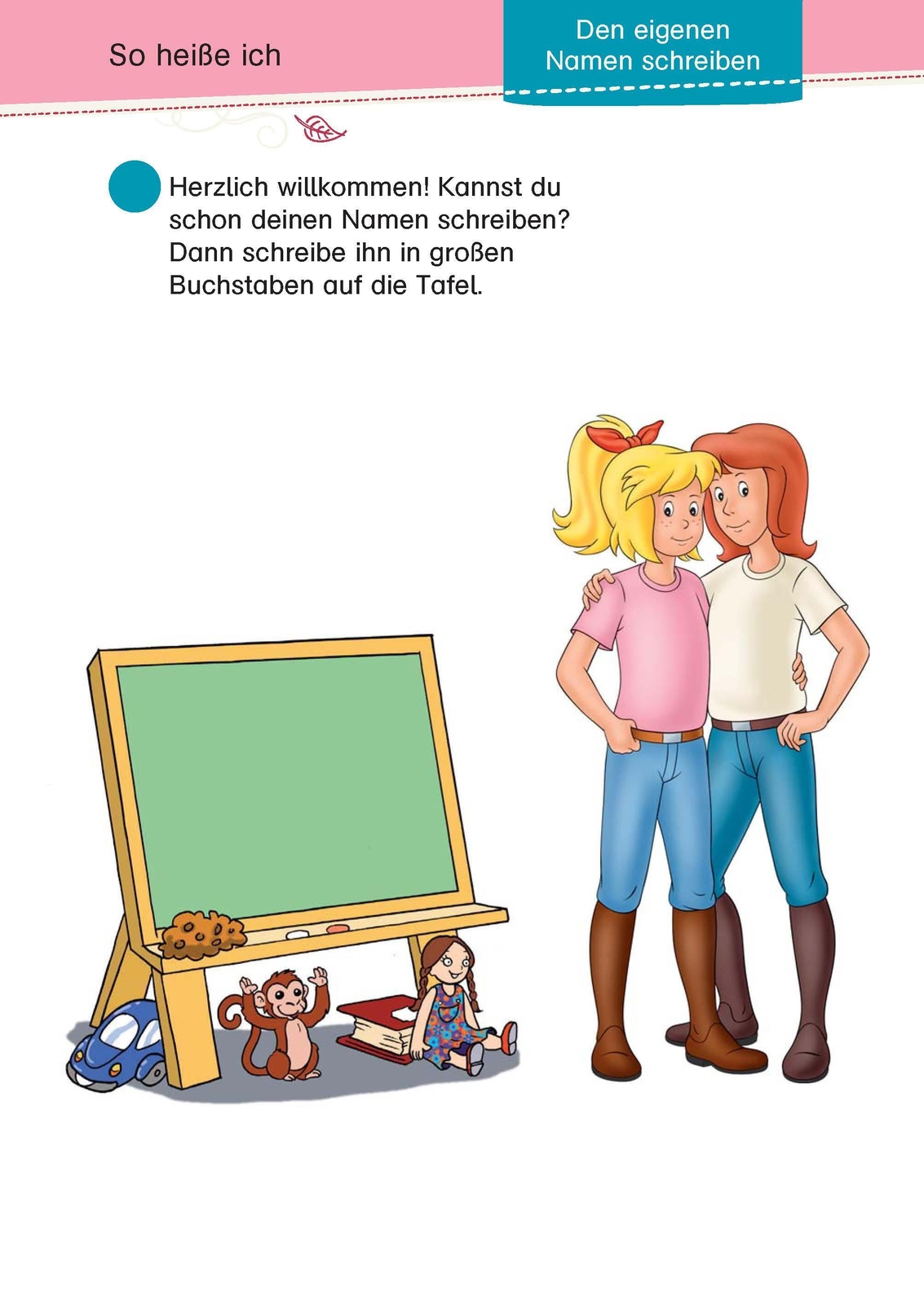 Thumbnail - Bibi & Tina Mein Schulstart-block. Erstes Lesen Und Schreiben Ab 5