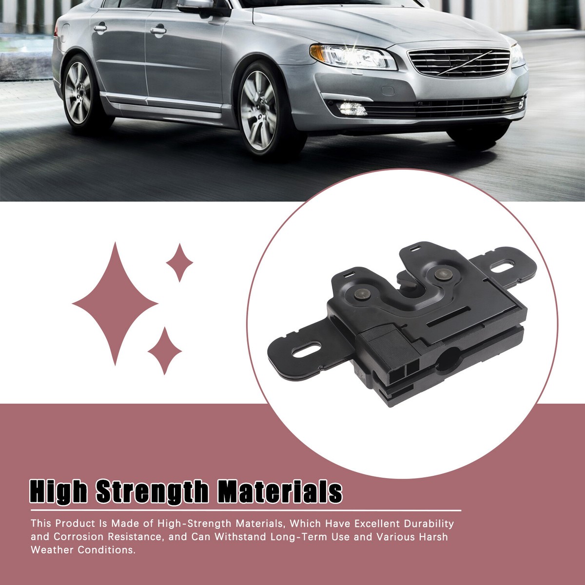 Hood Latch Assembly for 2008 2009 2010 2011 2012 2013 2014 2015