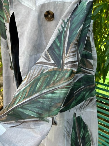 Rare Sample Burberry Hand Painted Trench Coat AW/14 ASO Anna Wintour IT 40 UK 8 - Picture 12 of 24