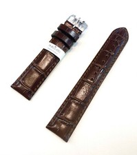 Cinturino Orologio MORELLATO in PELLE Imbottito MARRONE Stampa COCCO 14 18 20 22