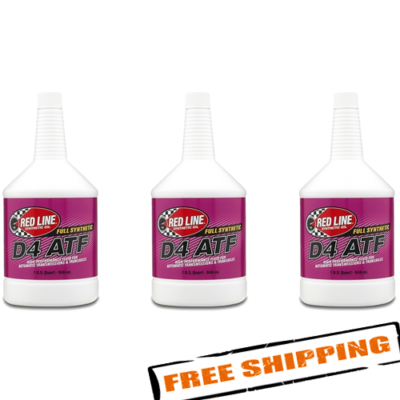 Red Line Oil 30504 Automatic Transmission Fluid Synthetic D4 ATF