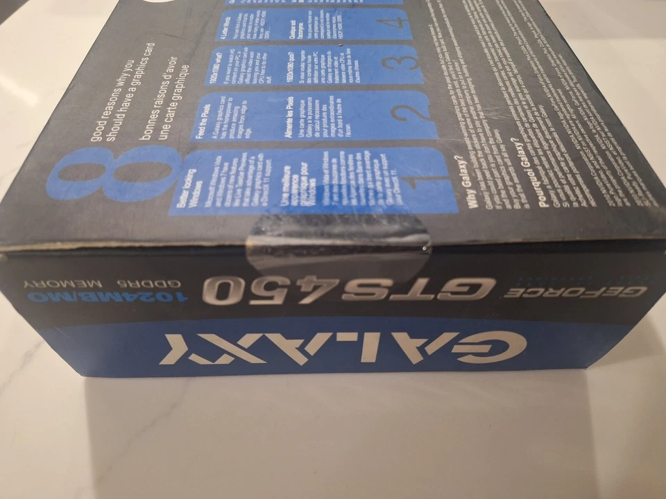 Nvidia Galaxy Geforce GTS 450 1024MB GDDR5 PCI-E 2.0 Factory Sealed Brand New - Image 4 of 4