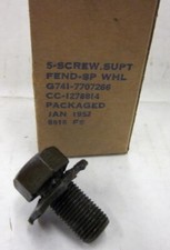 Dodge M37 G741 34 Ton 4x4 Military Fender Support Screw Nos