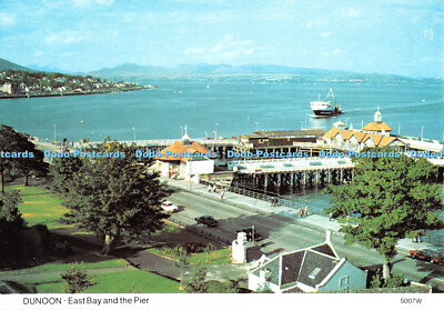 D107871 Dunoon. East Bay und Pier. 5007W. Hagel Caledonia. Whiteholme