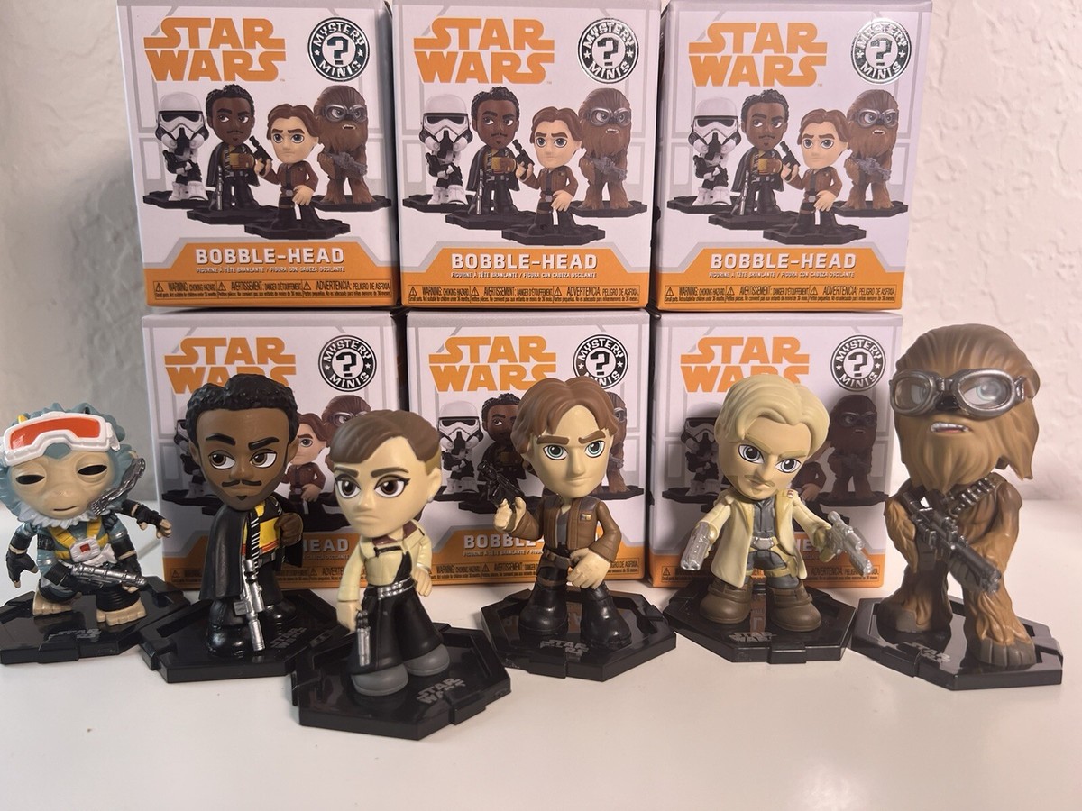 Funko Pop Star Wars Solo Mystery Minis Bobble Head 6 Figures