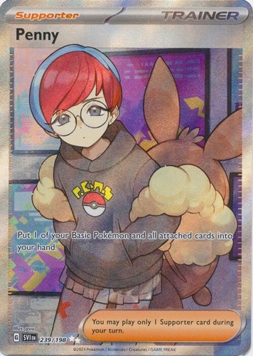 Penny - 239/198  Ultra Rare Scarlet & Violet Base Set Pokemon TCG