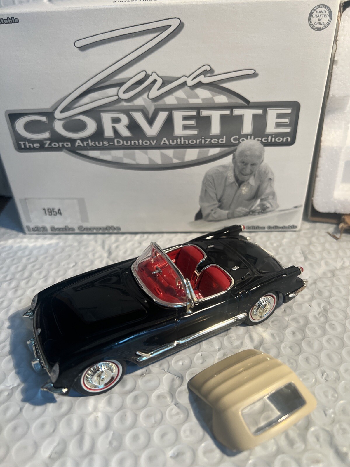 1:32 1954 CORVETTE ZORA ARKUS-DUNTOV AUTHORIZED COLLECTION BY ACTION W/BOX