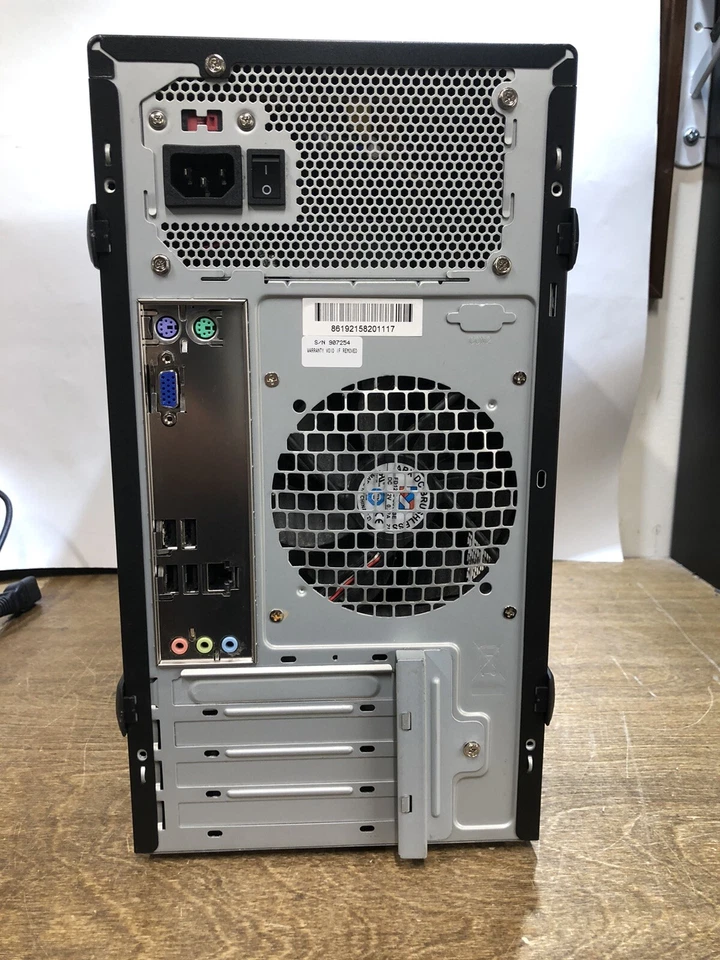 CUSTOM BUILT WINDOWS 7 PRO MINI TOWER DUAL CORE E5200 500GB 4GB DVD+RW LGA775 - Image 3 of 4