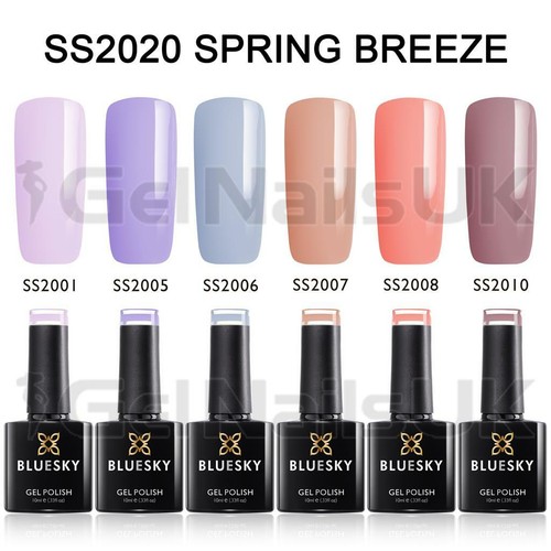 Bluesky SS2020 Spring Breeze Collection Nail Gel Polish Soak Off UV LED 10ml - Picture 14 of 14