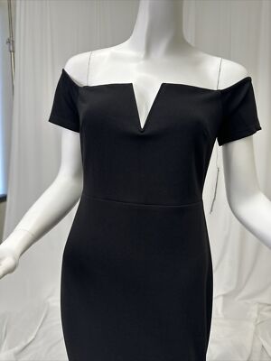 lynne black off the shoulder maxi dress Elegant Black Sleeveless A-line Maxi Dress with Spaghetti Straps and Off-the-shoulder for Prom or Wedding Guest