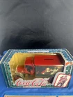 Vintage ERTL COCA-COLA 1993 DIE-CAST Metal Christmas Santa Claus truck Bank Coke
