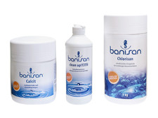 Banisan - Sparset Whirlpool Wasserpflege Chlorisan | Clean up  MAX  | Calcit