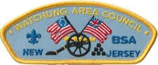 Watchung Area Council NJ CSP  Yellow Bdr (AR3775)
