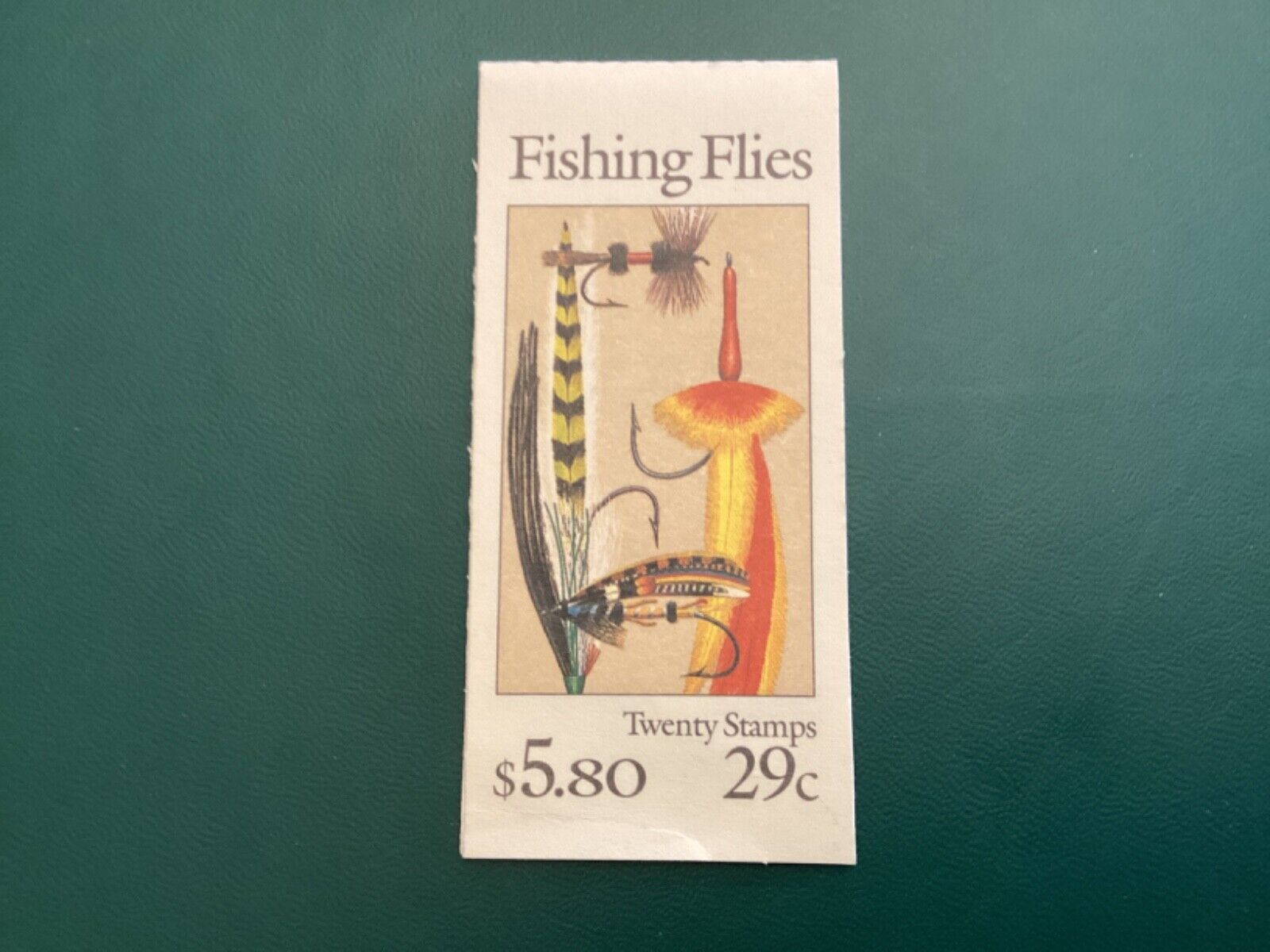 ICOLLECTZONE US BK189 45547 fishing lures stamps VF NH