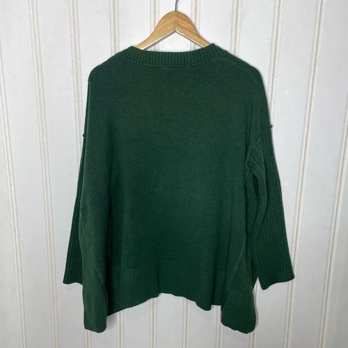 Free People Orion Tunic V Neck Sweater Sz Small - Picture 5 of 11