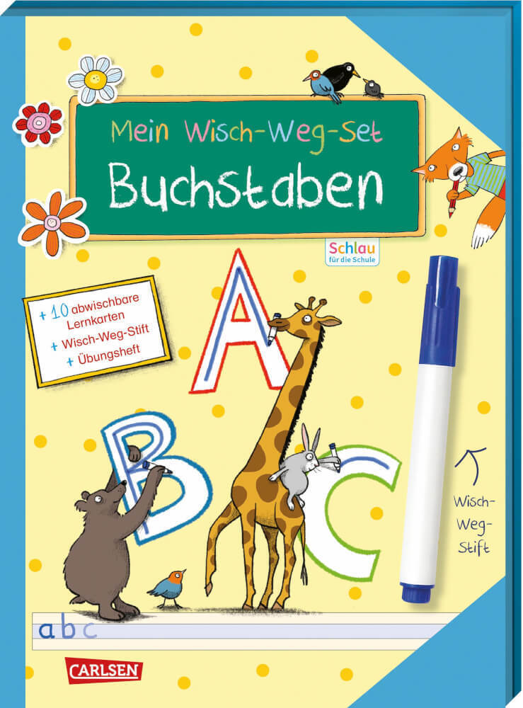 Thumbnail - Schlau Für Die Schule: Mein Wisch-weg-set: Buchstaben